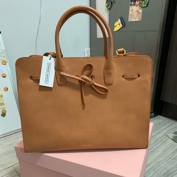 Mansur Gavriel Sun Bag in Large Calfskin - Picture 3 of 9